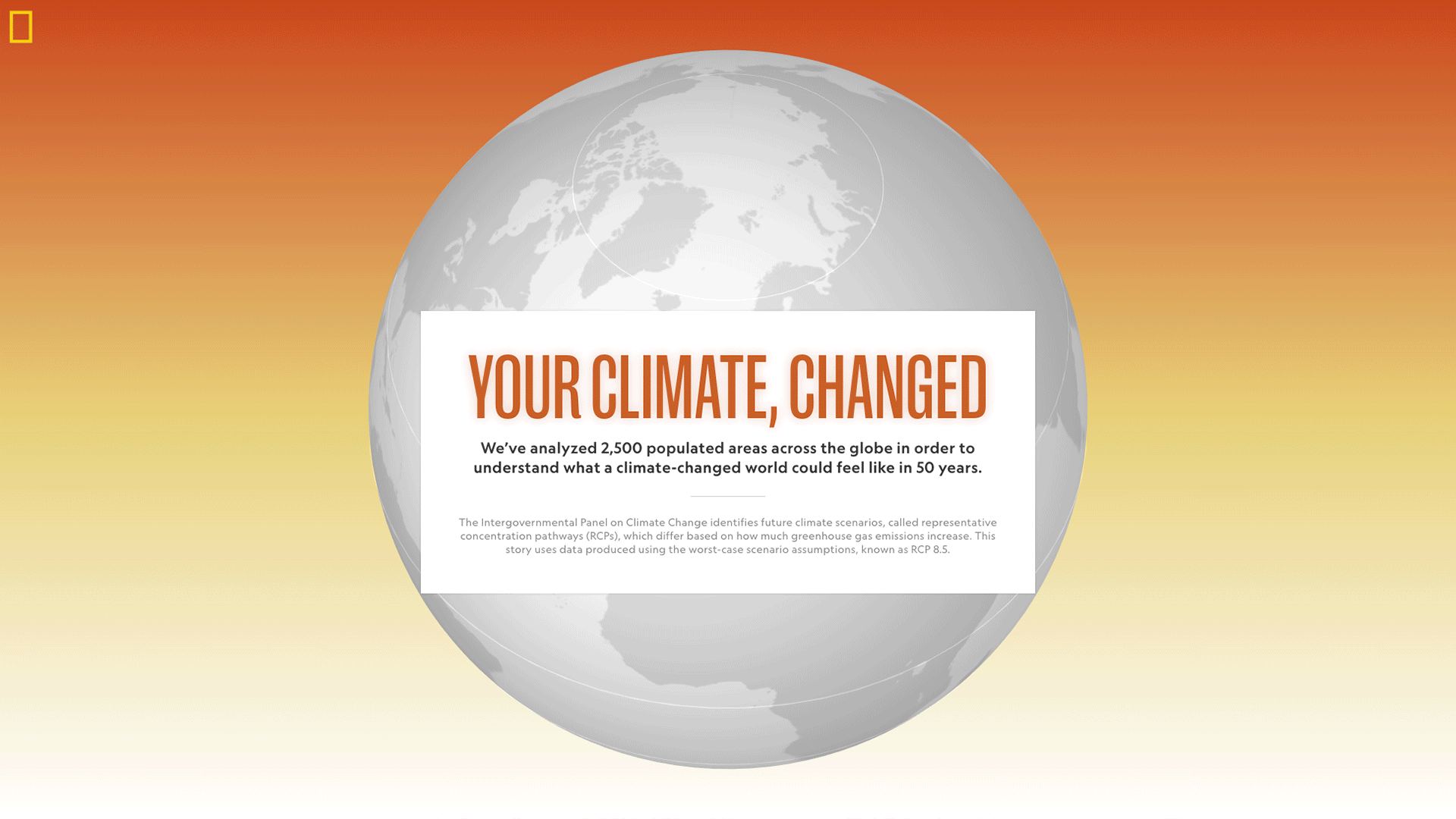 See how your climate could be transformed if carbon emissions continue to rise
