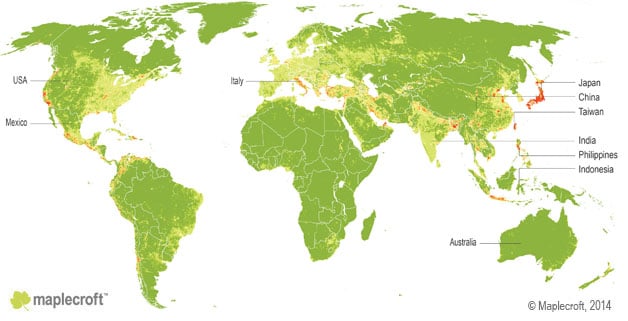 Absolute Economic Exposure Index 2014