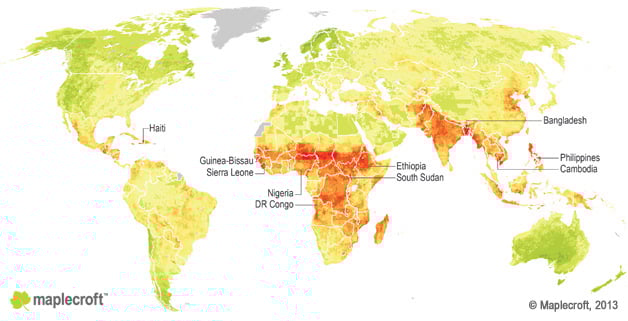 Climate Change Vulnerability Index 2014