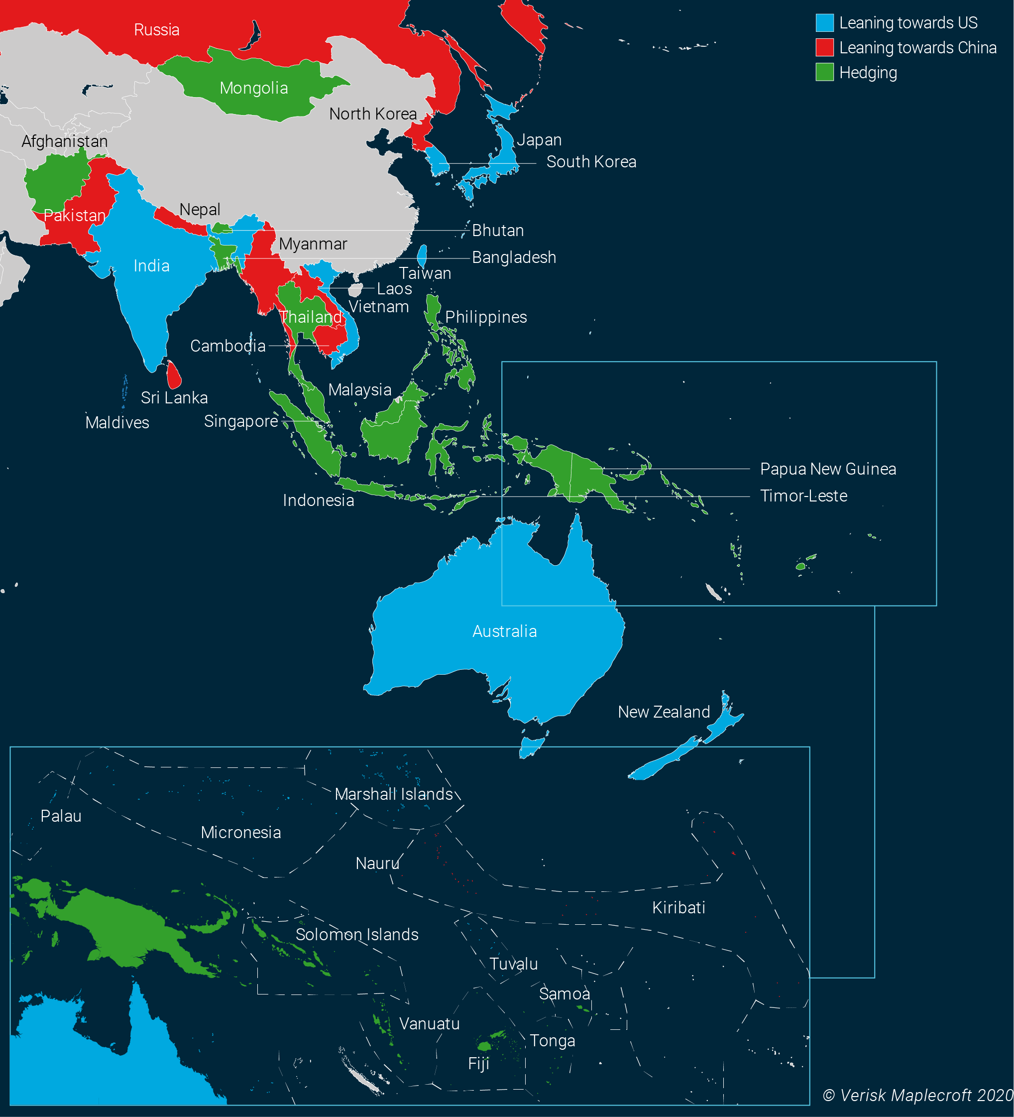 How are APAC states aligning amid increasing US-China rivalry?