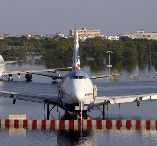 APAC - 5 risks to watch main image - Flooded airstrip