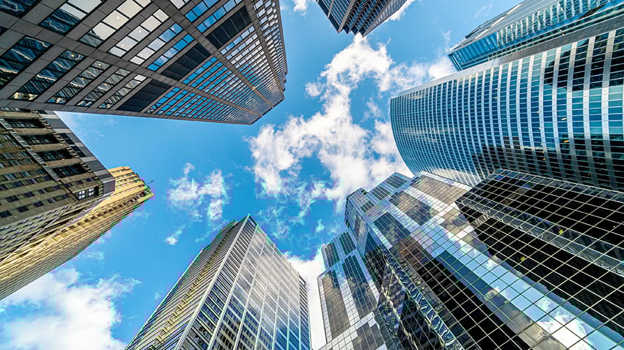 Asset Risk Exposure Analytics (AREA) main image - City buildings