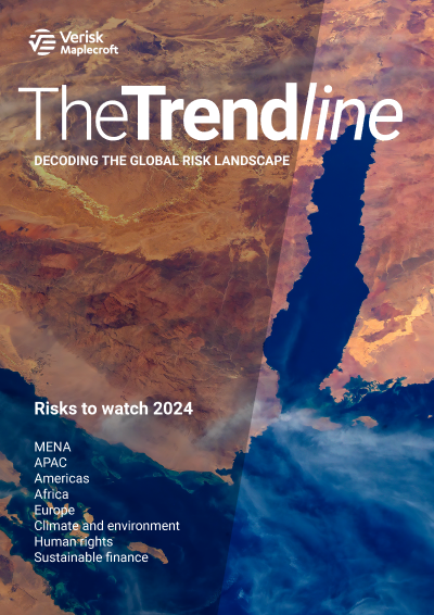 The Trendline - Global Risk Agenda 2024 report cover