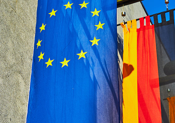 EU & German flag
